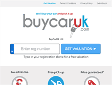 Tablet Screenshot of buycaruk.com